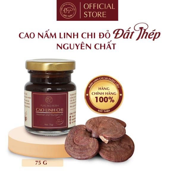Cao linh chi nguyên chất - Hộp 3 hũ (75gr/hũ)