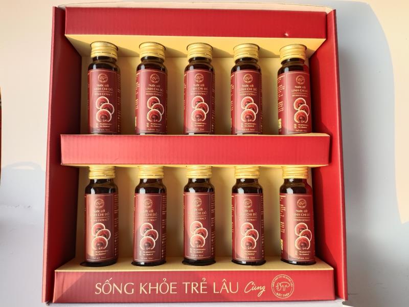 Nước Linh Chi Nguyên Chất