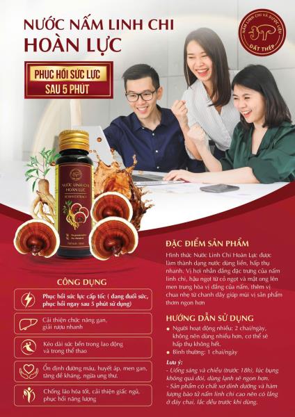 Nước Nấm Linh Chi Hoàn Lực